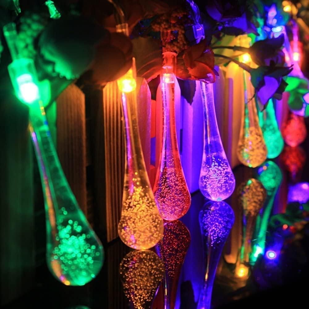 14 LED Rain Drop Fairy Lights